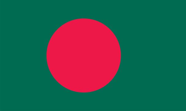 Drapeau Bangladesh
 - Vecteur, image