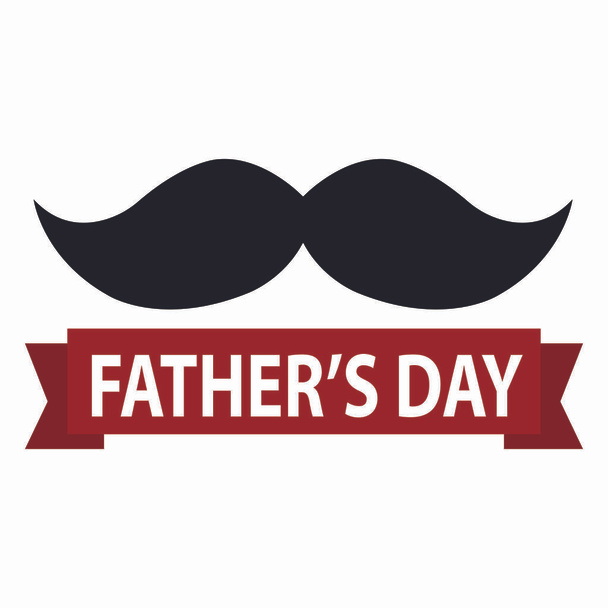 Happy Fathers day - Vector, Image