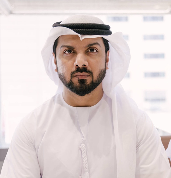 Emirati businessman looking at camera - Photo, Image