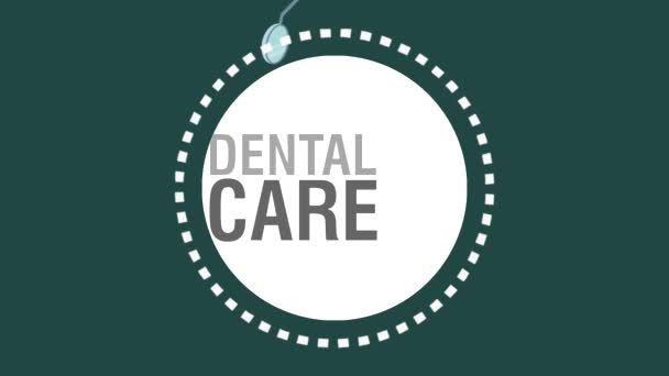 Οδοντική φροντίδα και υγιεινή animation Hd - Πλάνα, βίντεο