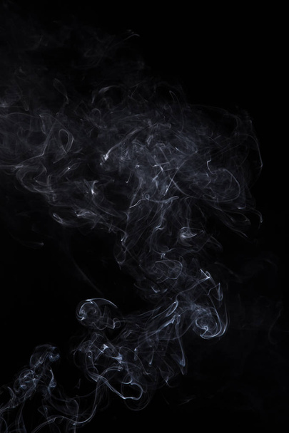 Smoky cloud of smoldering aroma stick - Fotografie, Obrázek
