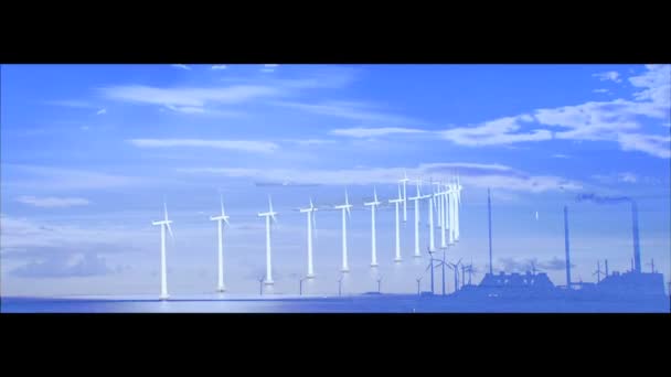 zbiór zdjęć źródeł energii czyste środowisko - Materiał filmowy, wideo