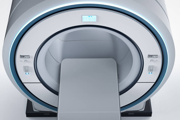 3d rendering mri scan machine or magnetic resonance imaging scan devic - Photo, Image