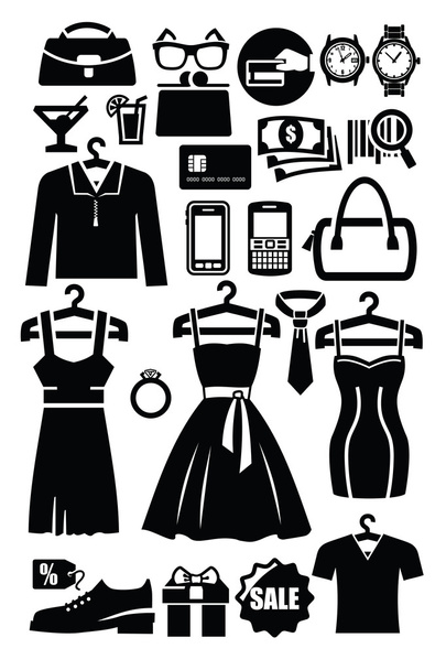 Clothing shop icon - Вектор,изображение