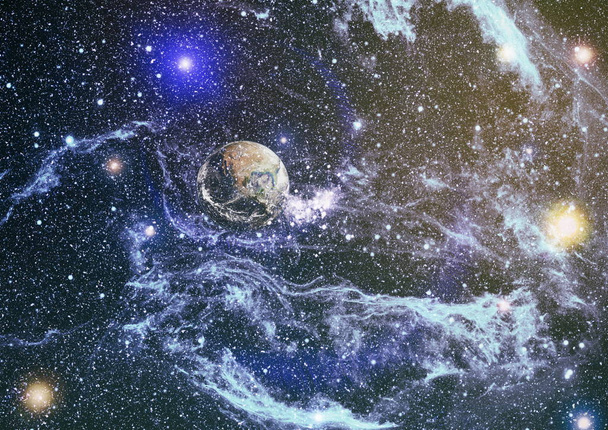 πλανήτες, αστέρια και γαλαξίες στο διάστημα που δείχνουν την ομορφιά της διαστημικής εξερεύνησης. Στοιχεία που παρέχονται από τη NASA - Φωτογραφία, εικόνα