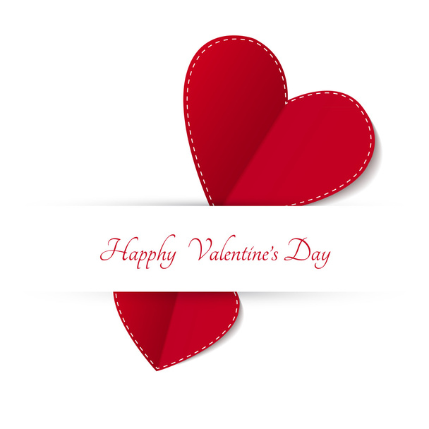 Valentines Day Card. Vector illustration.  - Vector, Image