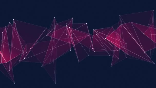 abstrakti RED poligon nettiyhteydet pilvi animaatio tausta uusi laatu dynaaminen teknologia liike värikäs video materiaalia
 - Materiaali, video