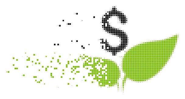 Inicialização de eco estourar Pixel ícone - Vetor, Imagem