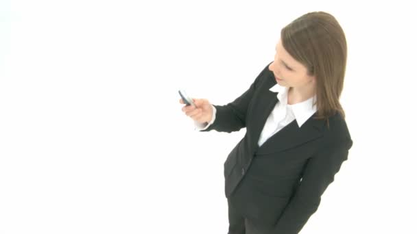 Woman on the phone - Felvétel, videó