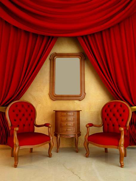 Intérieur - Style Classique salon
 - Photo, image
