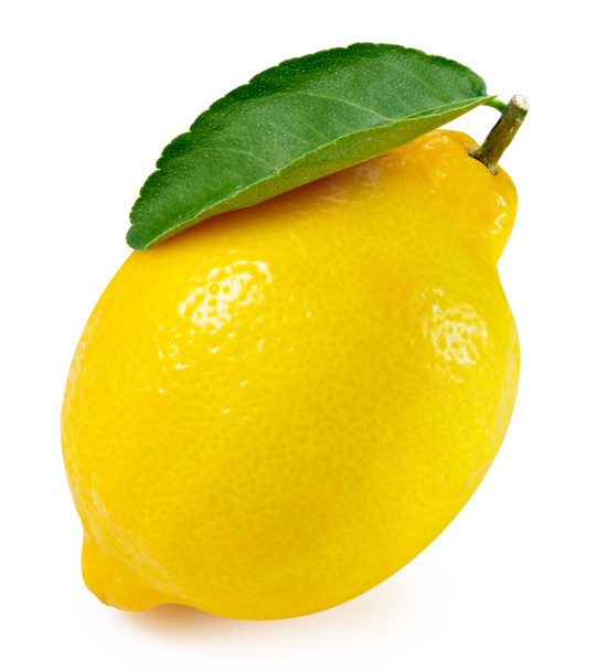 hoja de fruta de limón
 - Foto, imagen