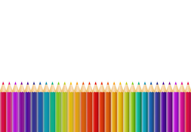 Résumé Illustration vectorielle de fond au crayon
 - Vecteur, image
