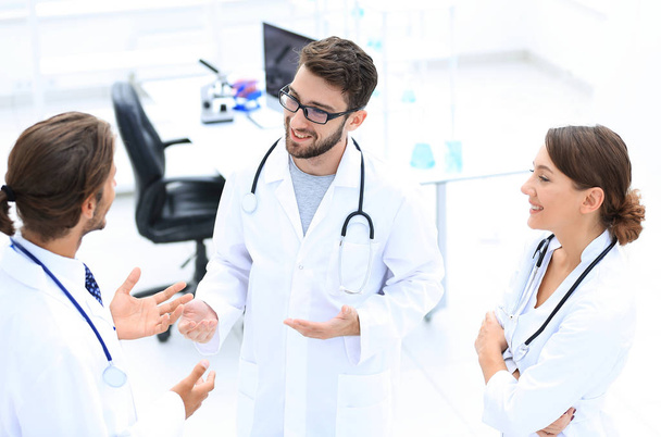 Group of doctors talking - Photo, Image