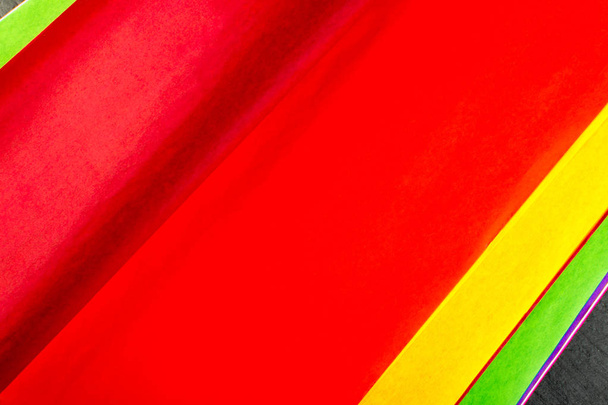Farbseidenpapier Hintergrund. Textur aus dünnem Papier zum Basteln - Foto, Bild