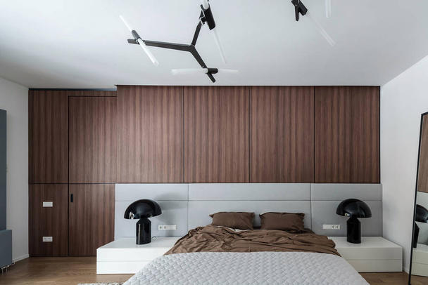 Bedroom in modern style - Fotografie, Obrázek