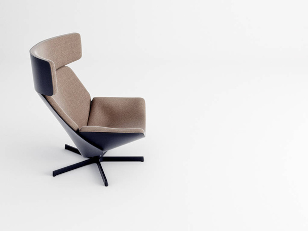 Almora szék, elszigetelt, fehér / jó, a belső és a bútorok előadások - Fotó, kép