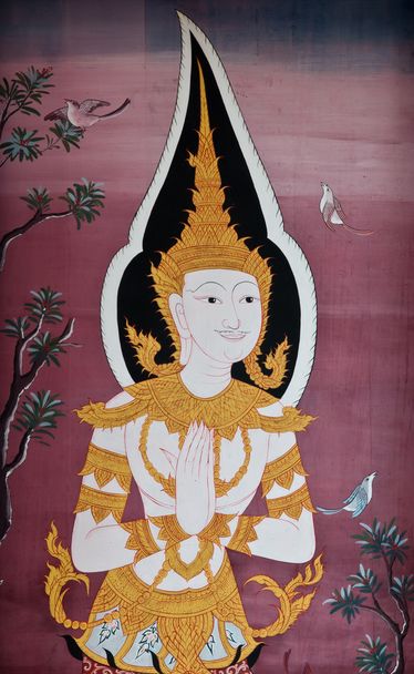 Buddhist murals - Foto, immagini