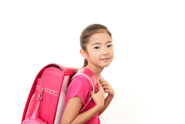 Portrait of an Asian schoolgirl - Foto, imagen