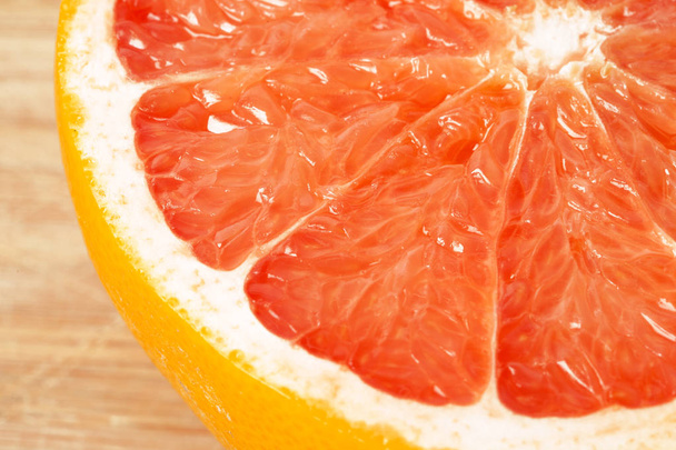 blood orange, grapefruit close up - Photo, Image