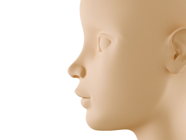 tarafsız yüz profili - Fotoğraf, Görsel