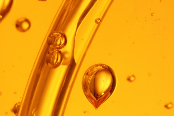 soap bubbles orange liquid - Photo, Image
