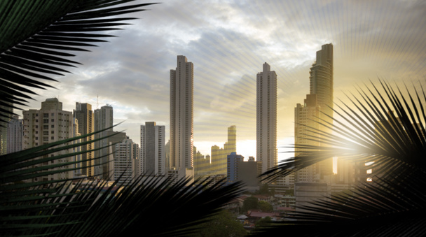 Wolkenkratzer von panama-panorama - Foto, Bild