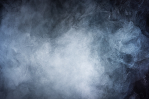 textura abstracta con humo gris sobre fondo oscuro
 - Foto, Imagen
