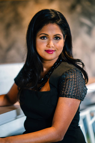 professional portrait of a confident, successful and beautiful Indian Asian business woman  - Φωτογραφία, εικόνα