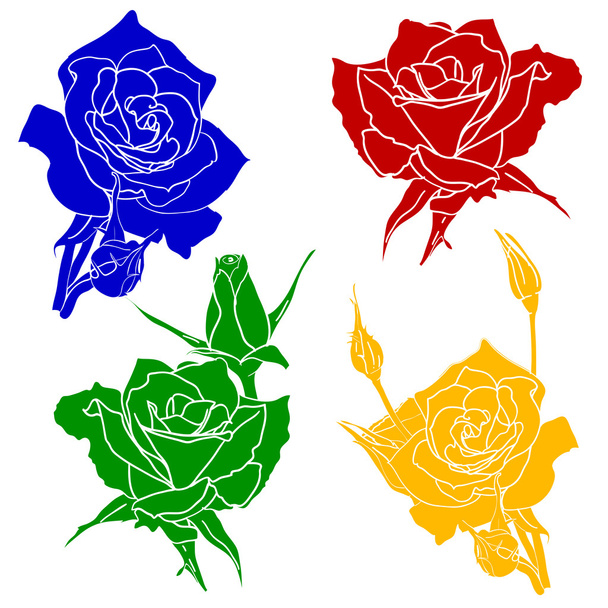 Tattoo růže květ - Fotografie, Obrázek