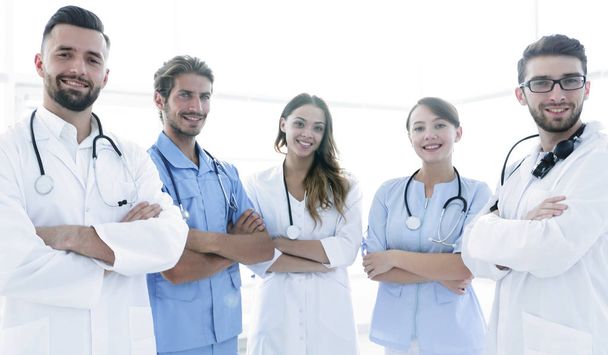 πορτρέτο των κορυφαίων μελών του ιατρικού κέντρου - Φωτογραφία, εικόνα