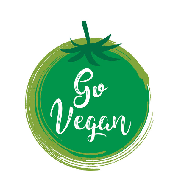 Go Vegan. Vegetarian lifestyle concept. - Foto, immagini