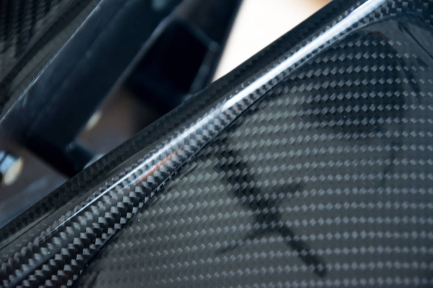Carbon fiber composite raw material background - Foto, afbeelding