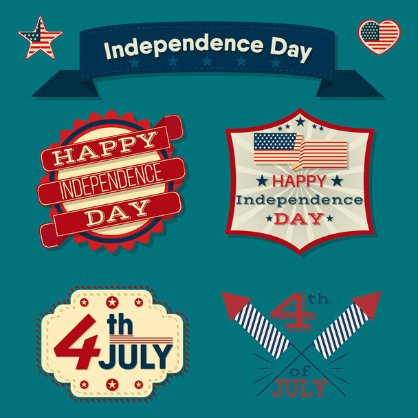 Independence Day of the United States. - Vector, imagen
