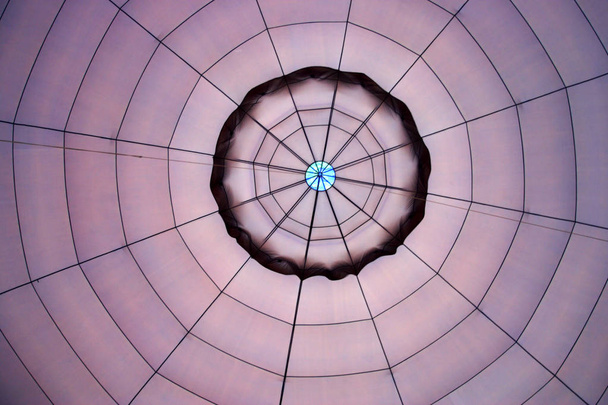 Kleurrijke hete lucht ballonnen voorbereiden voor vlucht in Vermont - Foto, afbeelding
