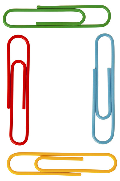 colorful paperclips - Photo, Image