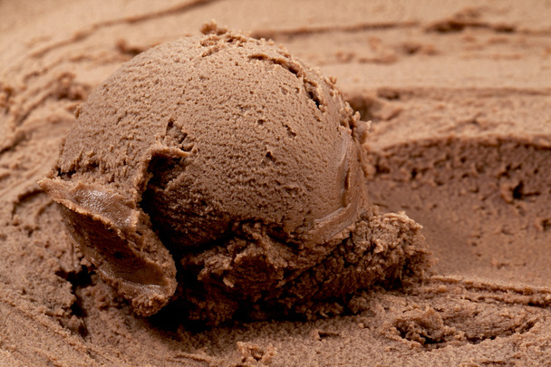 958 romige chocolade ijs - Foto, afbeelding