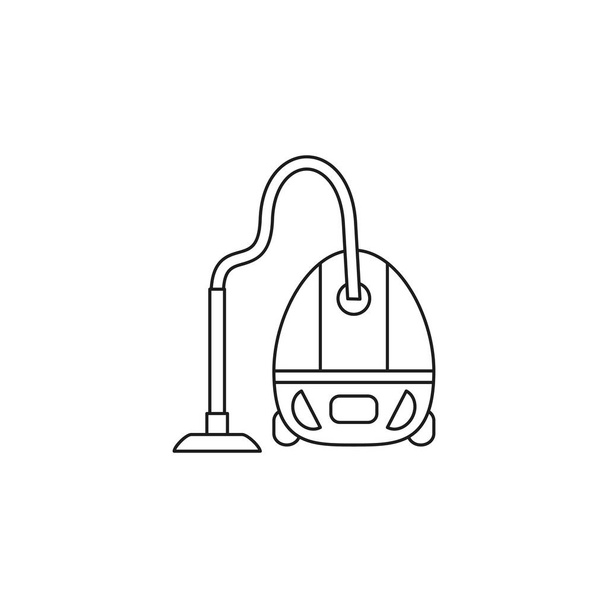 A vacuum cleaner icon - Vector, Image