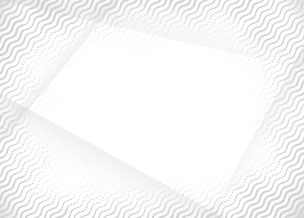 Lumière arrière-plan demi-teinte pour la mise en page Web. Motif demi-ton blanc et gris avec points et lignes de dégradé
 - Vecteur, image