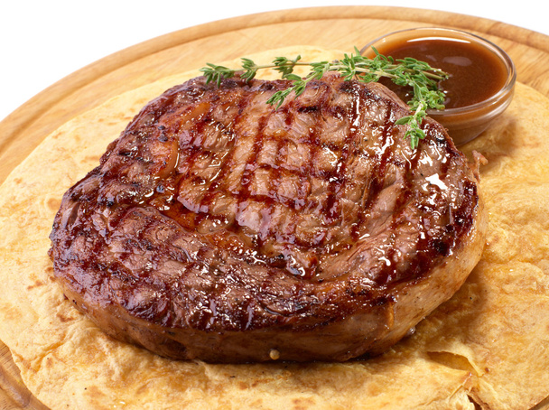 Rib-Eye-Steak in Ruhe - Foto, Bild