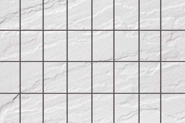 Ulkona valkoinen kivi laatta lattia saumaton tausta
 - Valokuva, kuva