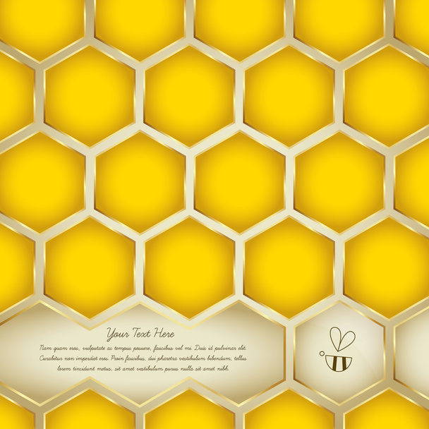 Honey Background Collection - Vector, Image
