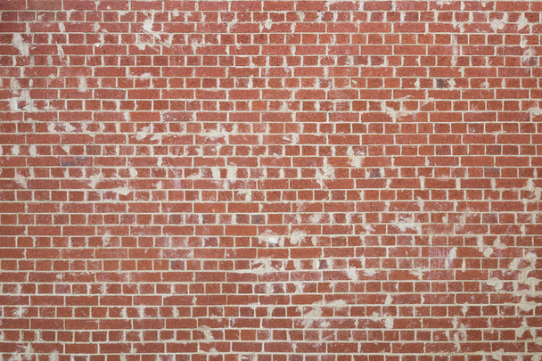 Kırmızı tuğla duvar doku closeup - Fotoğraf, Görsel