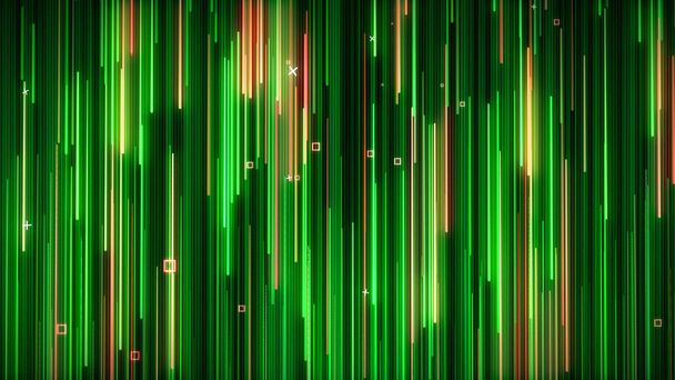 Green-yelow neon animated VJ background - Photo, Image
