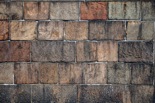 full frame of empty brick wall background - Photo, Image