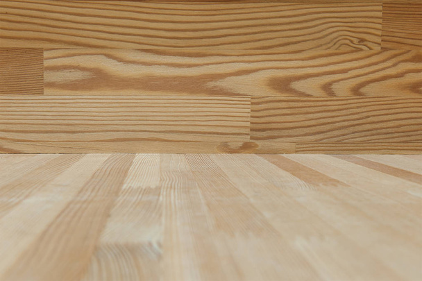 Texture of glued wooden beams - Фото, изображение