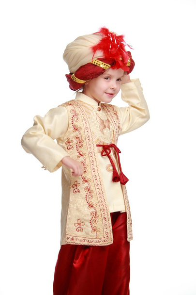 Girl dressed as sultan - Φωτογραφία, εικόνα