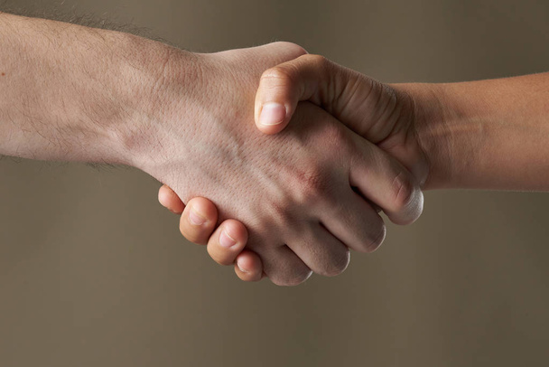 Dramatické handshake téma - Fotografie, Obrázek