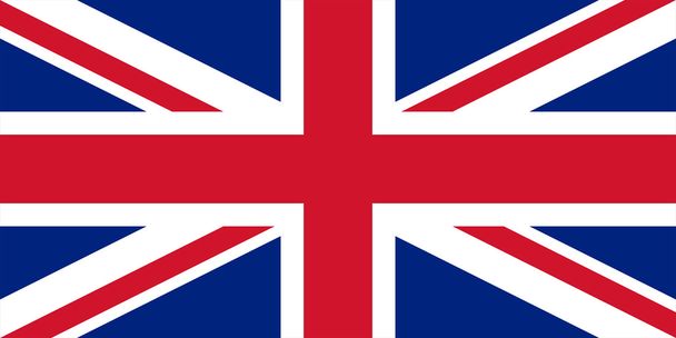Yhdistyneen kuningaskunnan lippu. - Valokuva, kuva