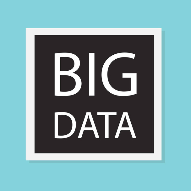 Big-Data-Konzept - Vektorillustration - Vektor, Bild