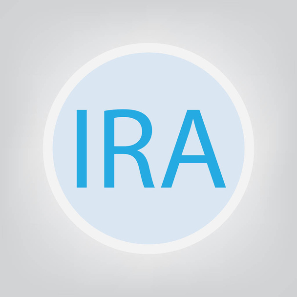 IRA (indywidualne konto emerytalne)-ilustracja wektorowa - Wektor, obraz